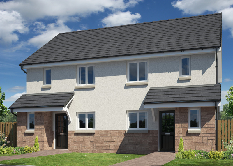 Walker Group | New Homes To Buy In Scotland - Albury semi / end - Albury Monarchs Way OPP