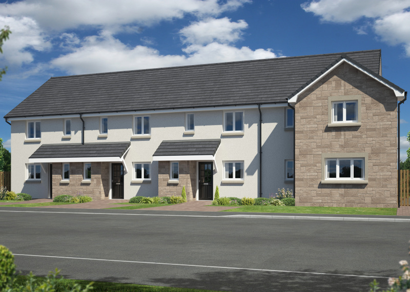 Walker Group | New Homes To Buy In Scotland - Denholm - Denholm Albury 4 Block Tranent Area E OP