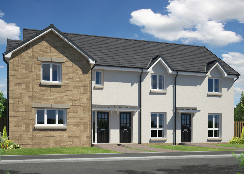 Walker Group | New Homes To Buy In Scotland - Ormiston - Ormiston Hywood 3 Block Dalhousie AS