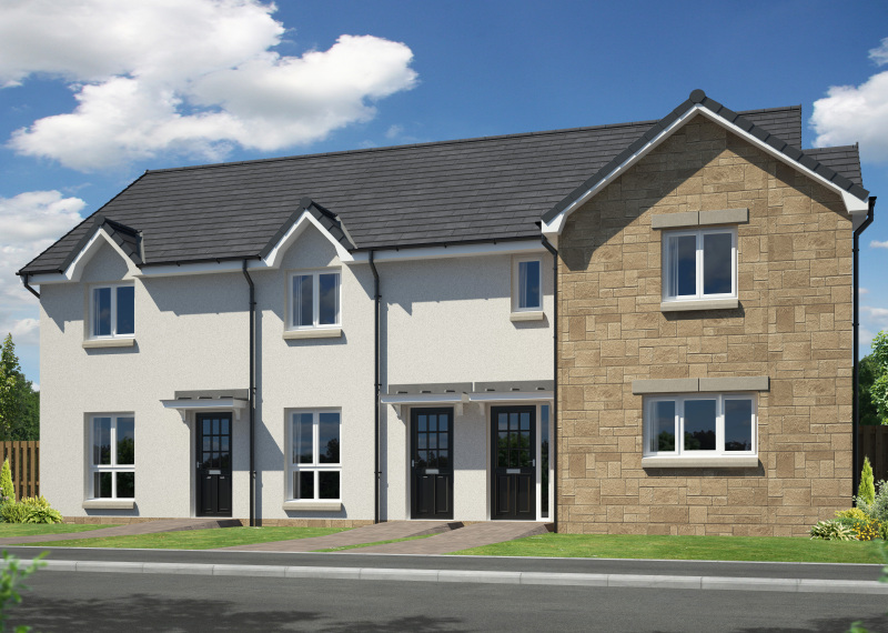 Walker Group | New Homes To Buy In Scotland - Ormiston - Ormiston Hywood 3 Block Dalhousie OPP