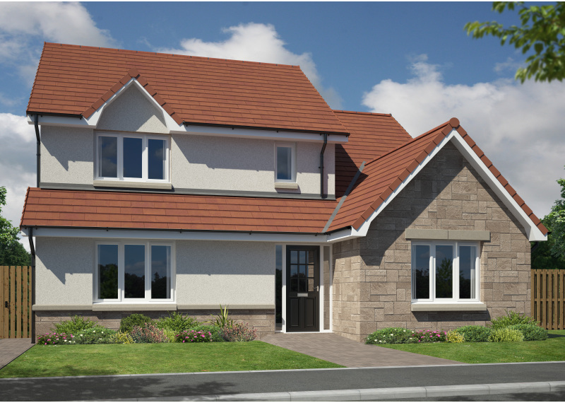 Walker Group | New Homes To Buy In Scotland - Thornbridge - Thornbridge Tranent Area D 3 pane AS