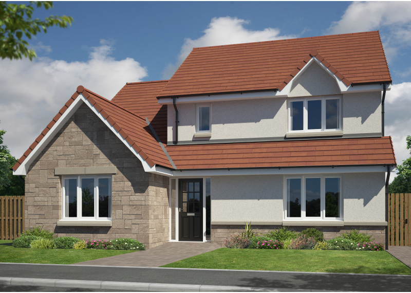 Walker Group | New Homes To Buy In Scotland - Thornbridge - Thornbridge Tranent Area D 3 pane OP