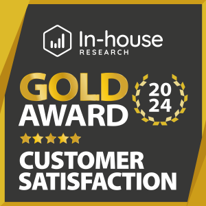 In House customer satisfaction gold award 2024